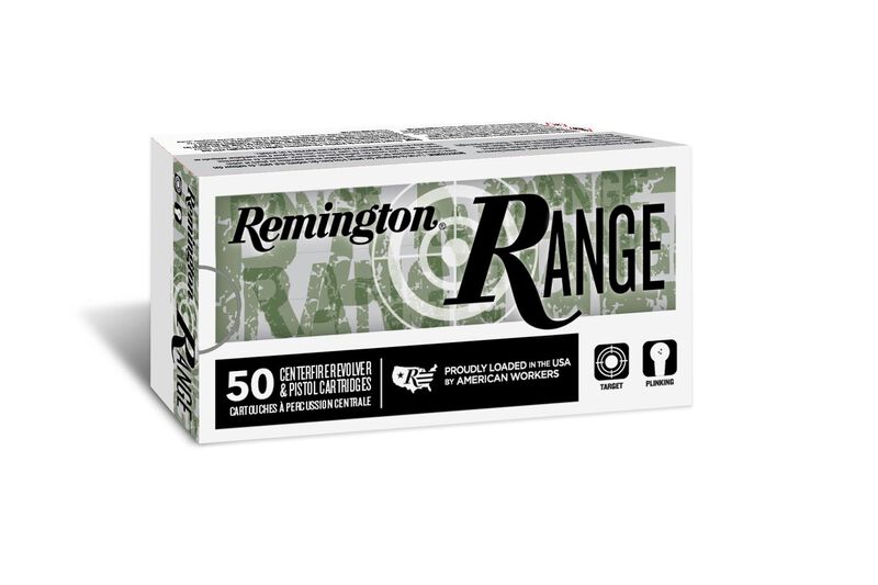 Munición Remington, calibre 9mm, UMC Range T9MM2L, FMJ 124 grains.